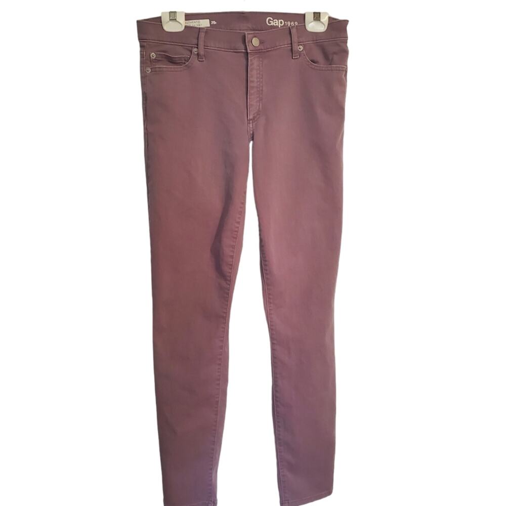 GAP 1969 Authentic True Skinny jeans in lavender Inseam 29.5 Size 29R